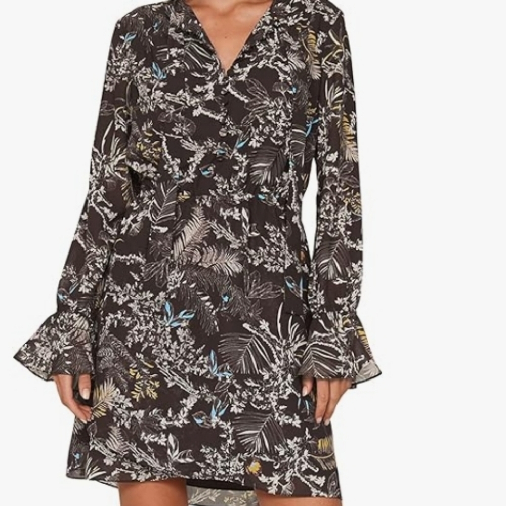 DEREK LAM COLLECTION Floral Print Women's Dress.  LIKE NEW